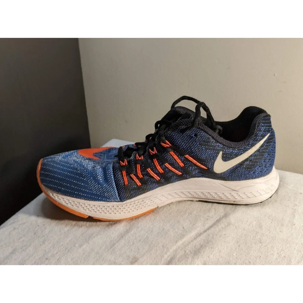 Nike Air Zoom Elite 8 Size US Womens 7.5 Blue Running Trainers - Picture 5 of 9